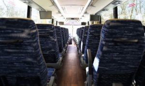 interior of 40 seat Temsa